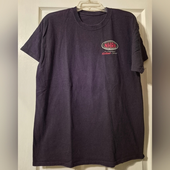 NHRA " The Original Extreme Sport" National Hot Rod Association Black T-Shirt - Picture 3 of 4